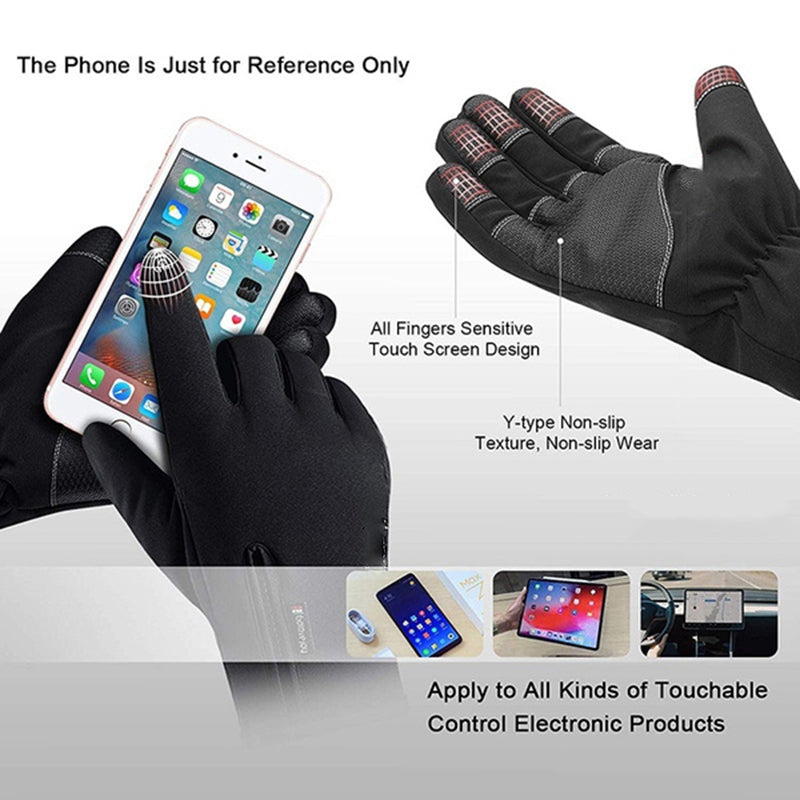 TouchScreen Winter Gloves – Waterproof & Windproof