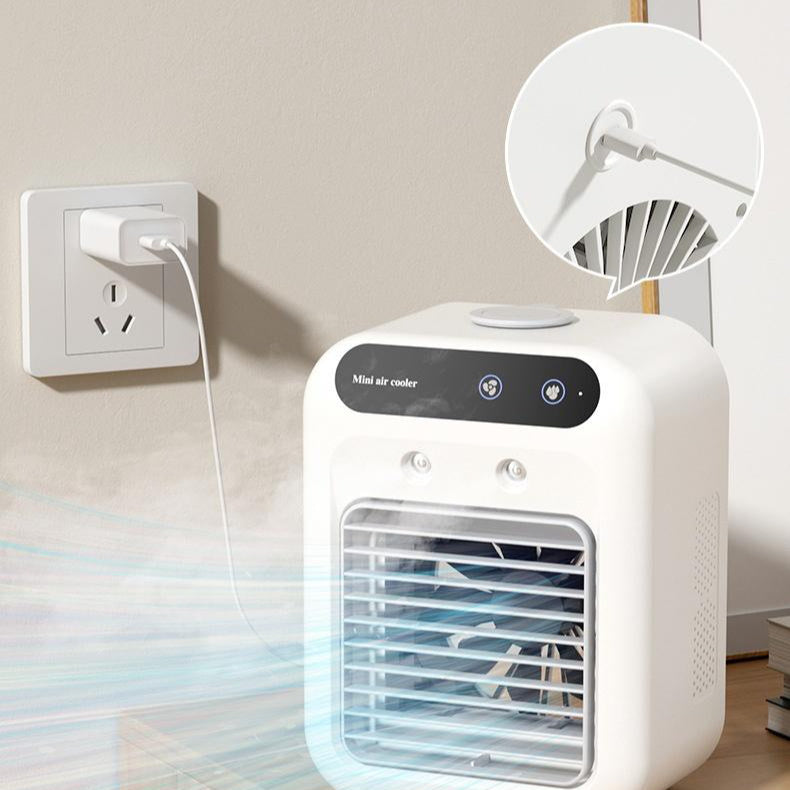 “Arctic Breeze™ Portable Air Cooler – Instant Personal Cooling Anywhere”