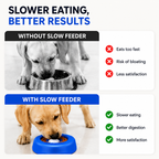 Dog Liquid Lick Bow Dog Slow-Feeding Plate Non-Slip Spherical Pet Licking Bowl