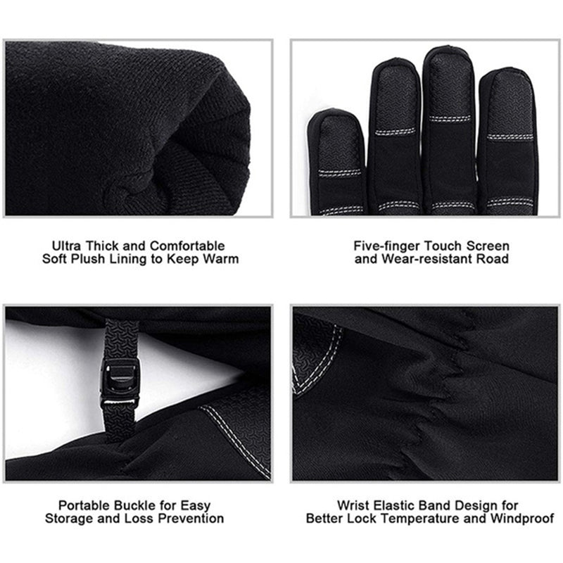 TouchScreen Winter Gloves – Waterproof & Windproof